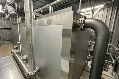 In-house fabrication of hotwell tanks