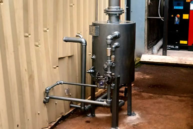 Bolwdown receiver installations