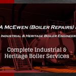 Screen shot of HA McEwen Boiler Repairs services video
